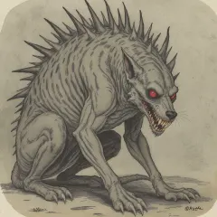 The Chupacabra illustration