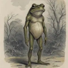 The Loveland Frogman illustration