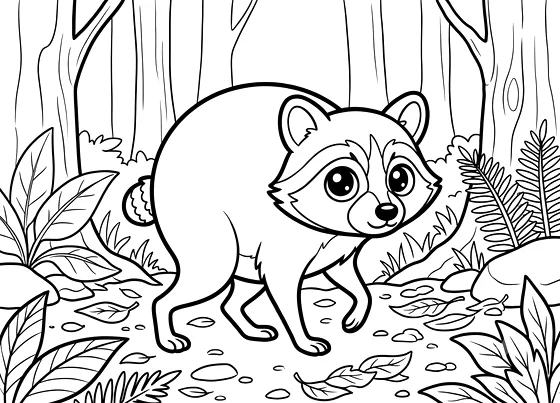 Cute Jimothy coloring page thumbnail